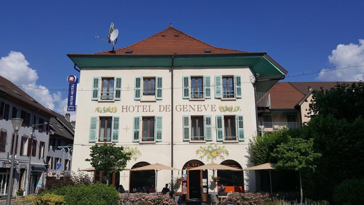 Hotel De Geneve Et Restaurant , Faverges-Seythenex Exterior foto